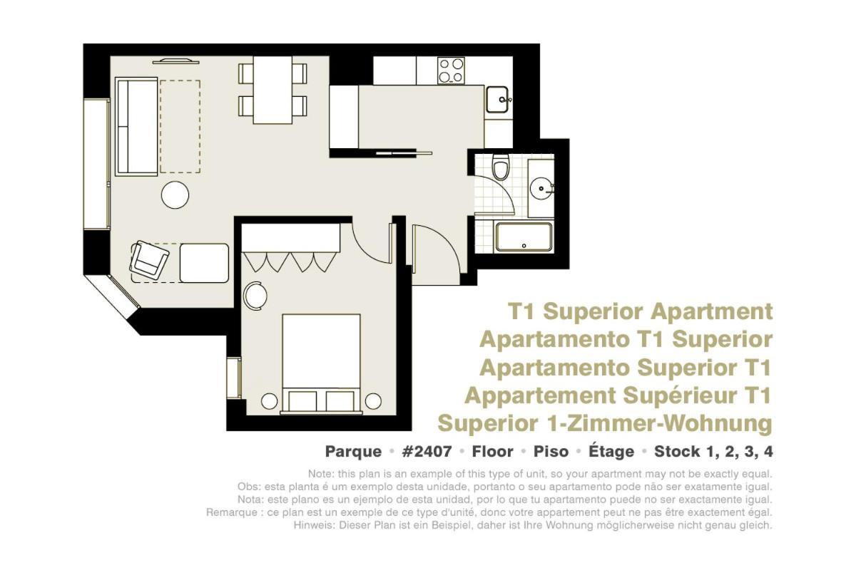 Appartement Serviced - Parque Lisboa